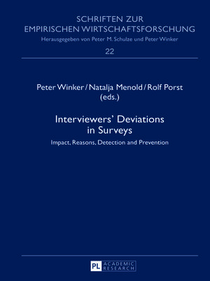 cover image of Interviewers Deviations in Surveys